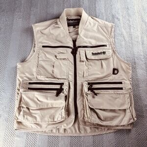 Vintage Y2K - Timberland Multipocket Tactical Cargo Fishing / Hunting Vest